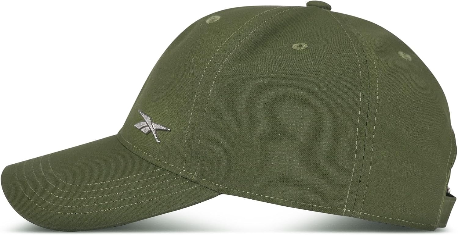 image:imageReebok Womens Badge Hat Golf Tennis Sports Performance Breathable Lightweight Quick Drying Sun ProtectionBadge Earthy Green
