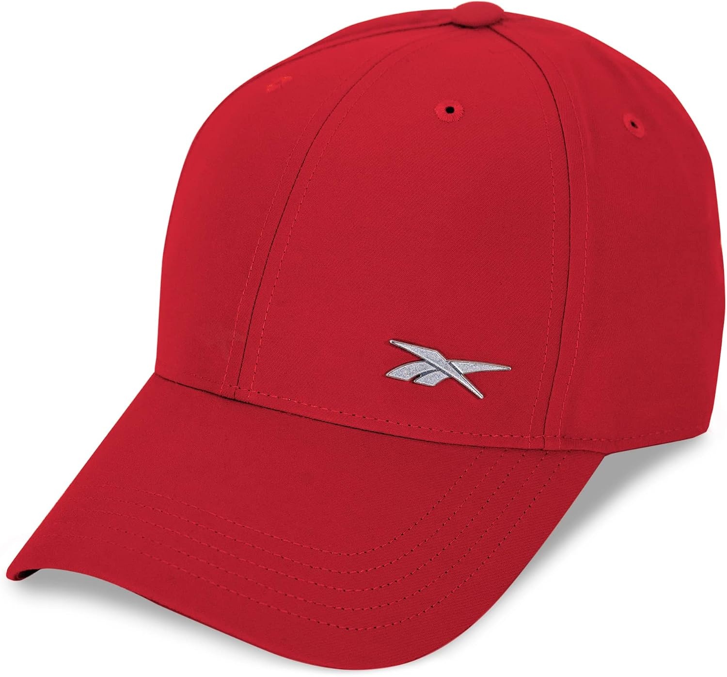 image:imageReebok Womens Badge Hat Golf Tennis Sports Performance Breathable Lightweight Quick Drying Sun ProtectionBadge Red