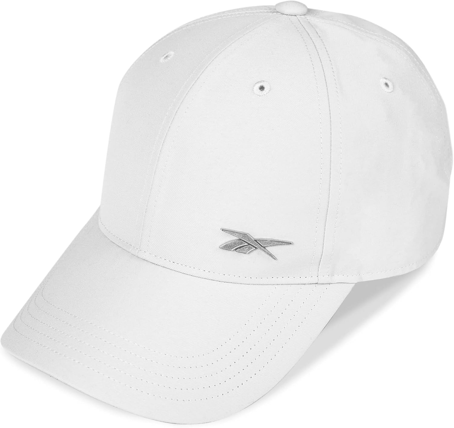 image:imageReebok Womens Badge Hat Golf Tennis Sports Performance Breathable Lightweight Quick Drying Sun ProtectionBadge White