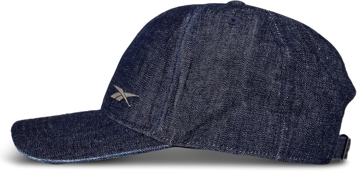 image:imageReebok Womens Badge Hat Golf Tennis Sports Performance Breathable Lightweight Quick Drying Sun ProtectionDenim Badge Dark Denim