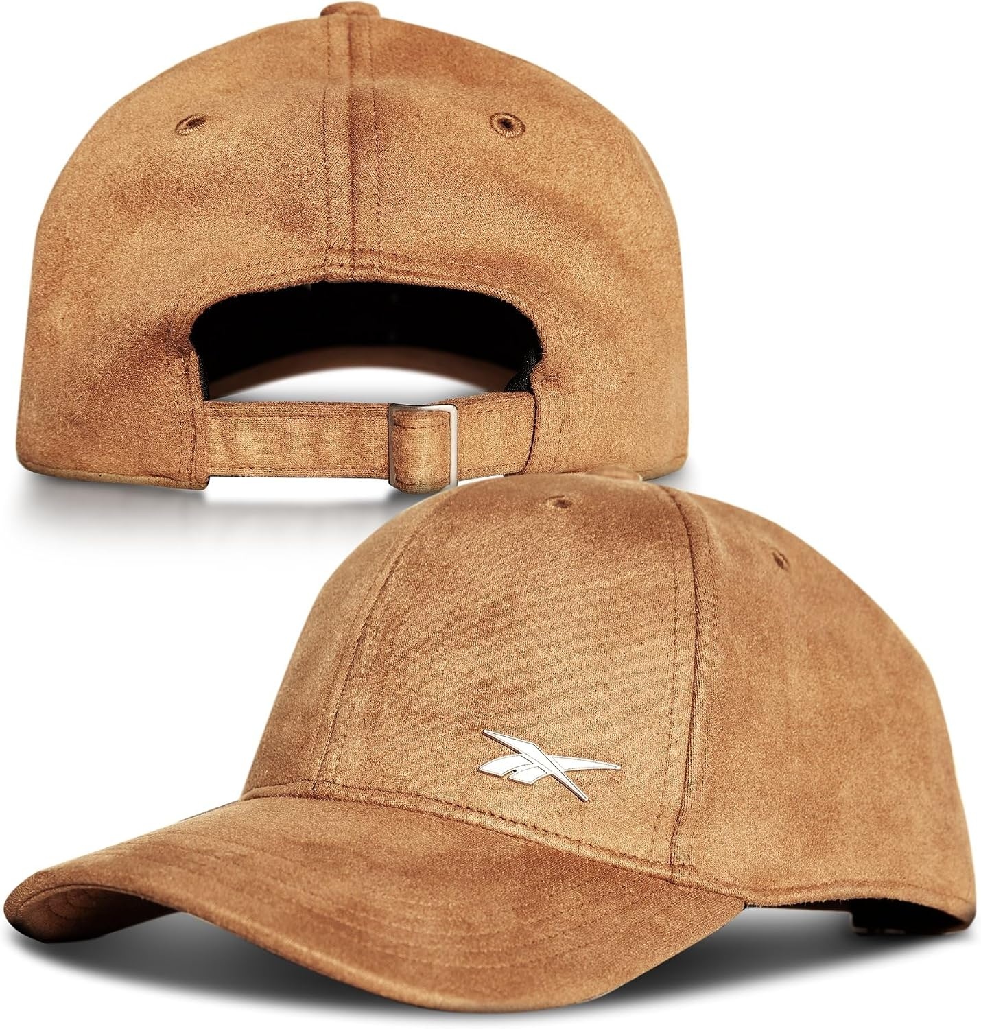 image:imageReebok Womens Badge Hat Golf Tennis Sports Performance Breathable Lightweight Quick Drying Sun ProtectionSuede Badge Court Brown