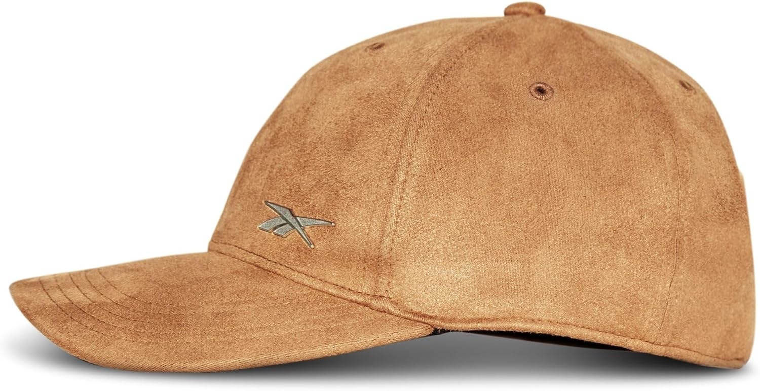 image:imageReebok Womens Badge Hat Golf Tennis Sports Performance Breathable Lightweight Quick Drying Sun ProtectionSuede Badge Court Brown