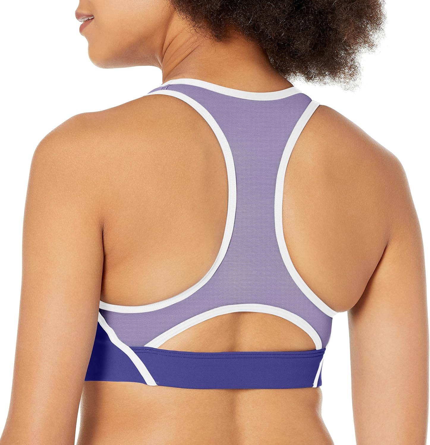 image:imageReebok x Jurassic World Skinny Strap Sports BraBold PurpleLilacWhite