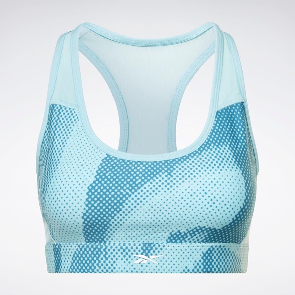 image:imageReebok x Jurassic World Skinny Strap Sports BraSteely Blue
