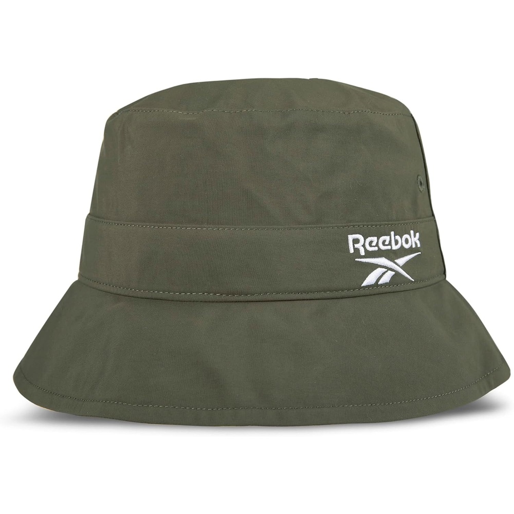 image:imageReebok Classic Bucket Hat Mens Womens Sun Protection Athletic Lightweight Retro StreetwearBucket Army Green