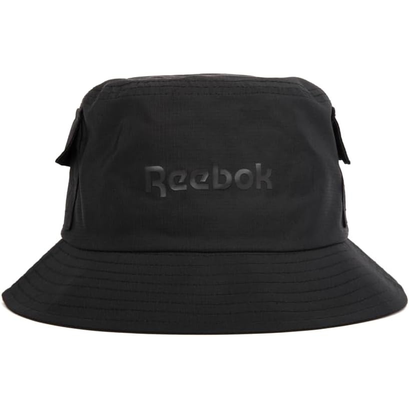 image:imageReebok Classic Bucket Hat Mens Womens Sun Protection Athletic Lightweight Retro StreetwearUtility Black