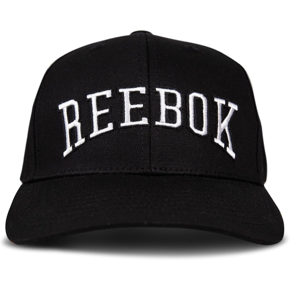 image:imageReebok Classic Hat  Snapback  Adjustable  Baseball Cap  Embroidered  Casual  Lifestyle  Athletic  Sports  RetroBlackWhite