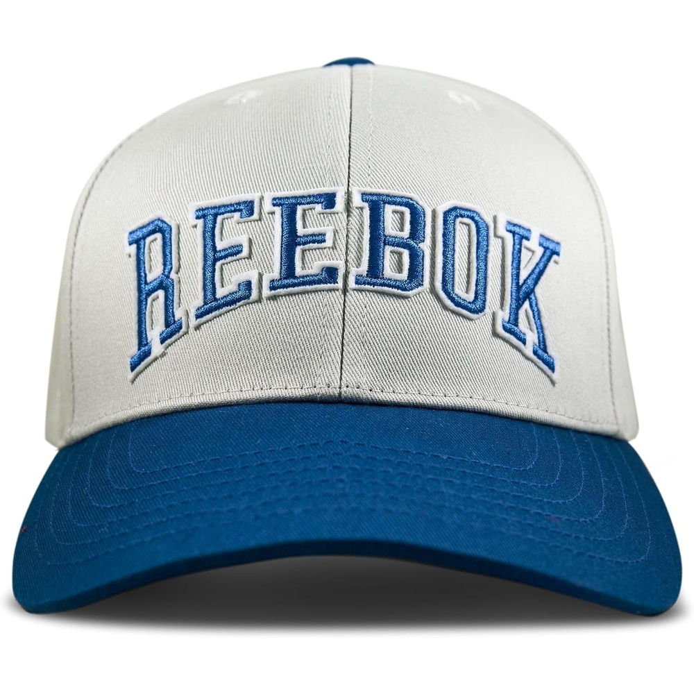 image:imageReebok Classic Hat Snapback Adjustable Baseball Cap Embroidered Casual Lifestyle Athletic Sports RetroGreyVector Blue