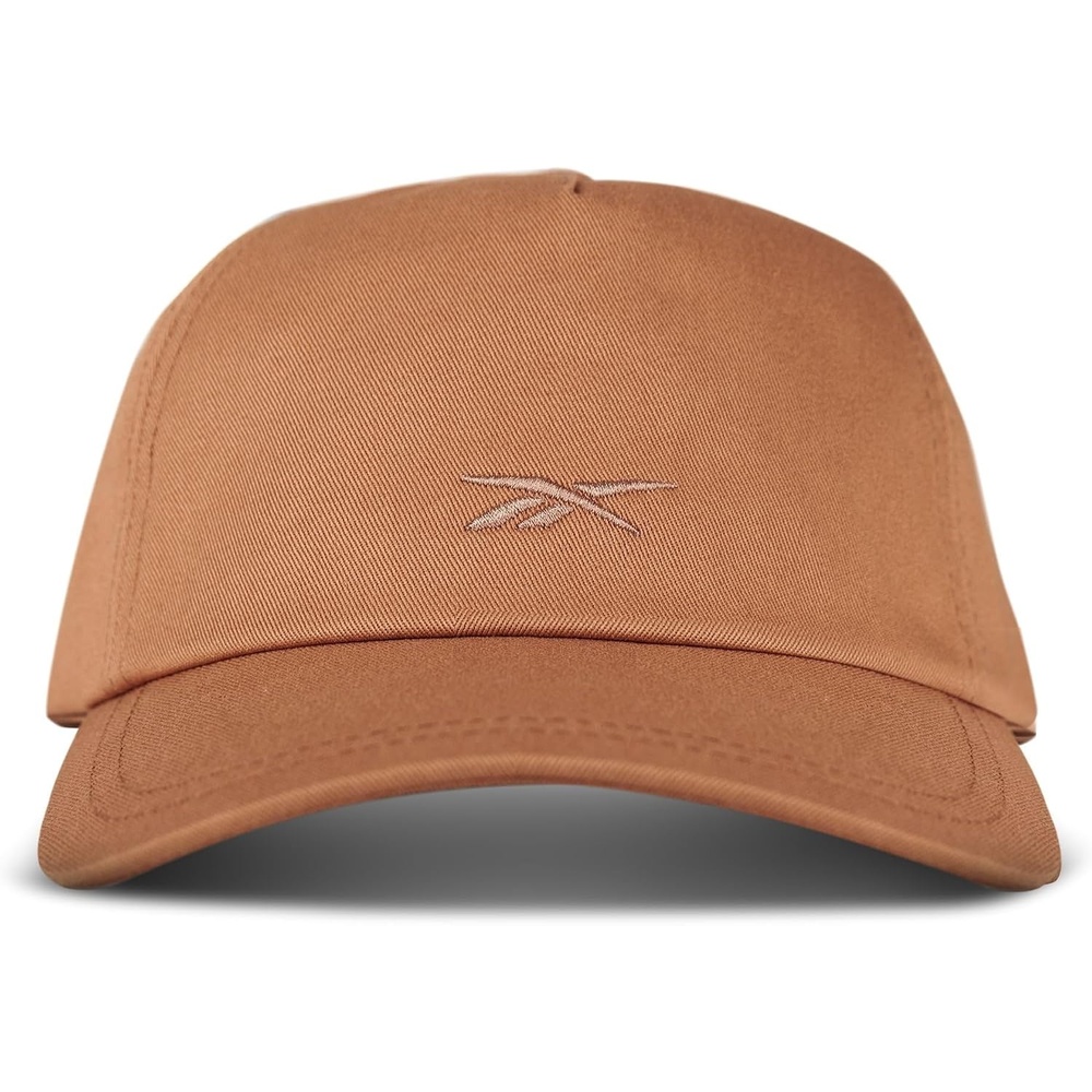 image:imageReebok Classic Hat Snapback Adjustable Baseball Cap Embroidered Casual Lifestyle Athletic Sports RetroLogo S Vector Court Brown