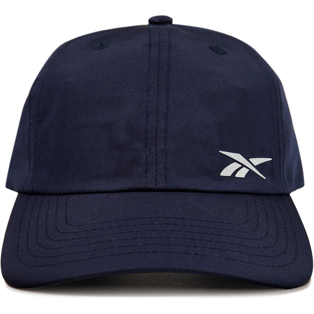 image:imageReebok Running Flow Hat Men Women Lightweight Performance Adjustable Reflective Low Profile Athletic TrainingFlow Navy