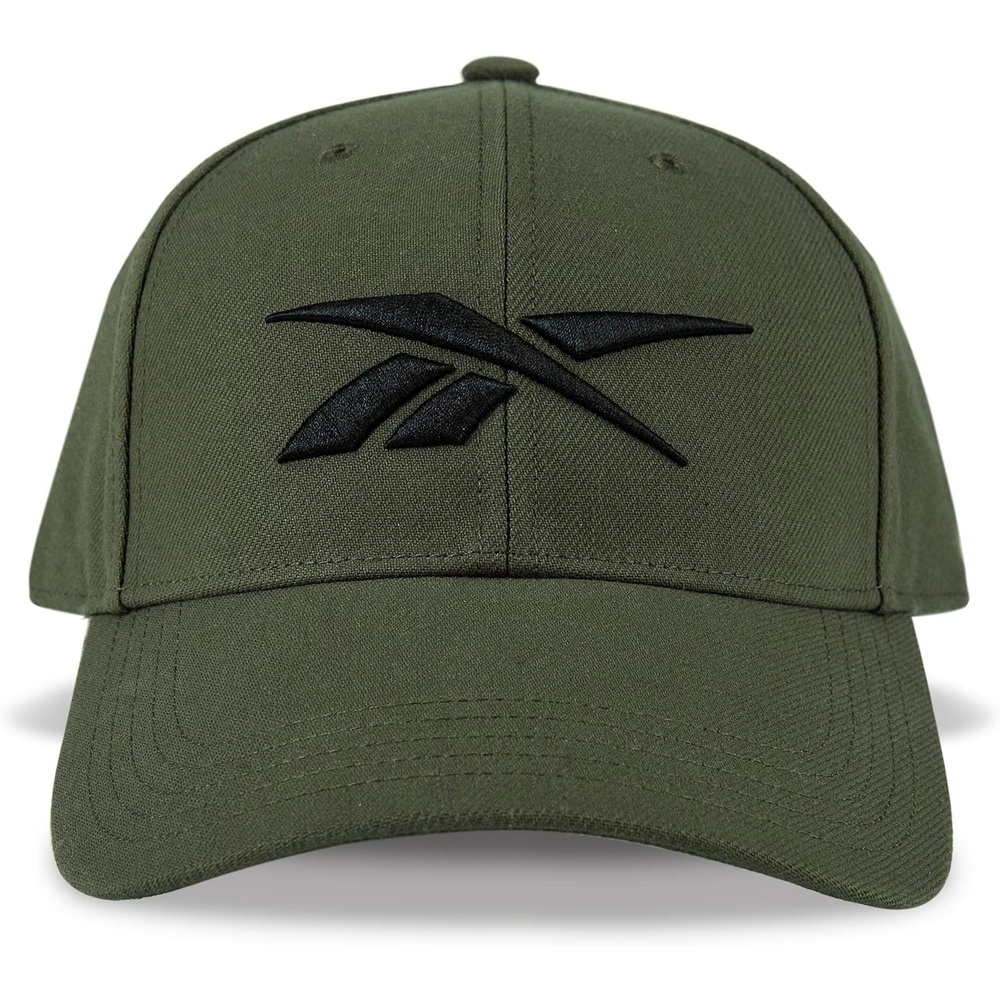 image:imageReebok Vector Baseball Hat Snapback Six Panel Casual Everyday Sun Protection Lightweight BreathableArmy Green