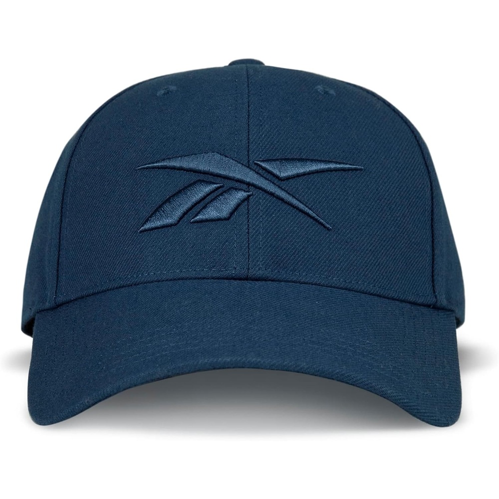 image:imageReebok Vector Baseball Hat Snapback Six Panel Casual Everyday Sun Protection Lightweight BreathableBatik Blue