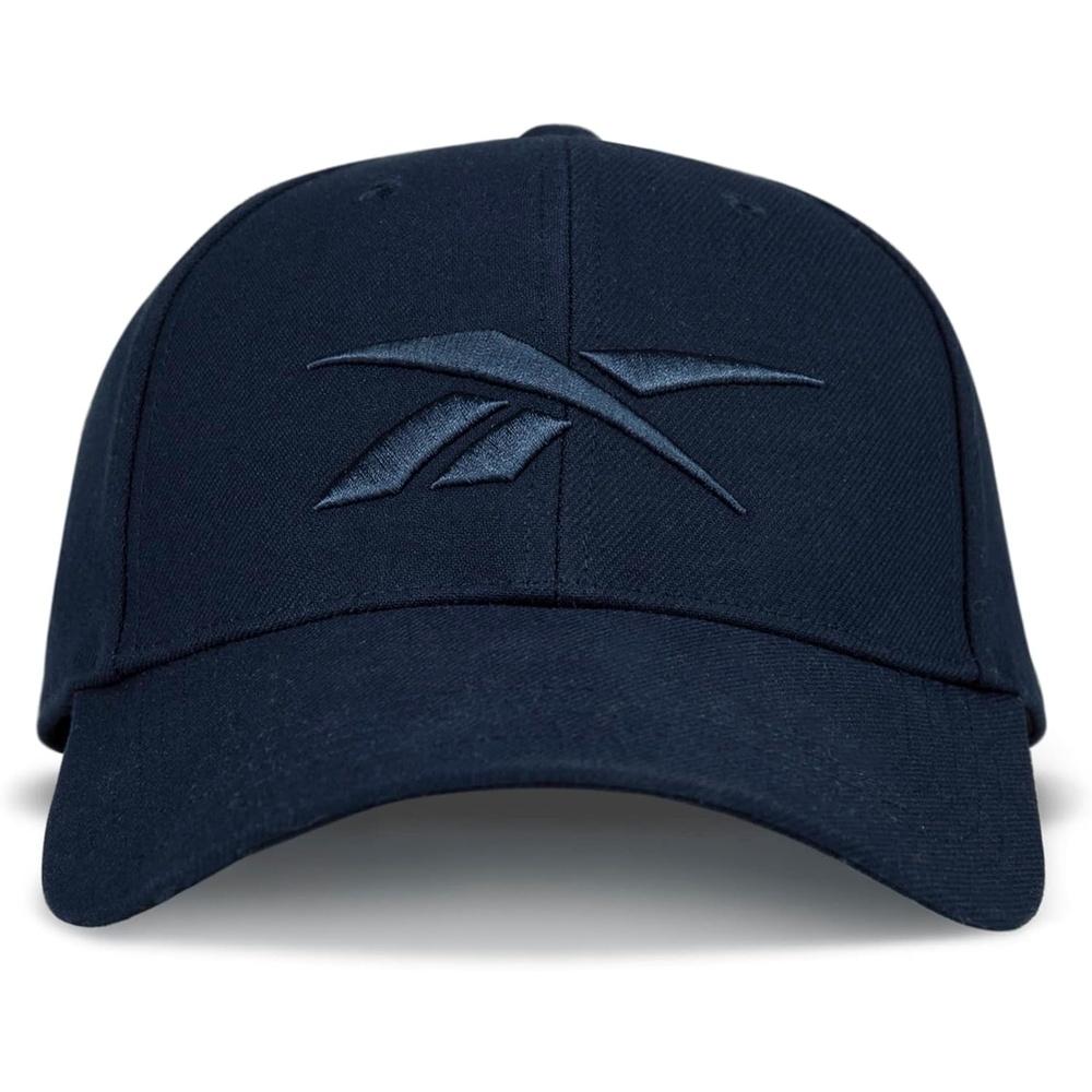 image:imageReebok Vector Baseball Hat Snapback Six Panel Casual Everyday Sun Protection Lightweight BreathableNavy