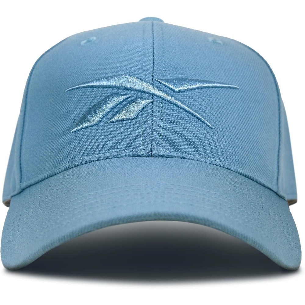 image:imageReebok Vector Baseball Hat Snapback Six Panel Casual Everyday Sun Protection Lightweight BreathableWarped Blue