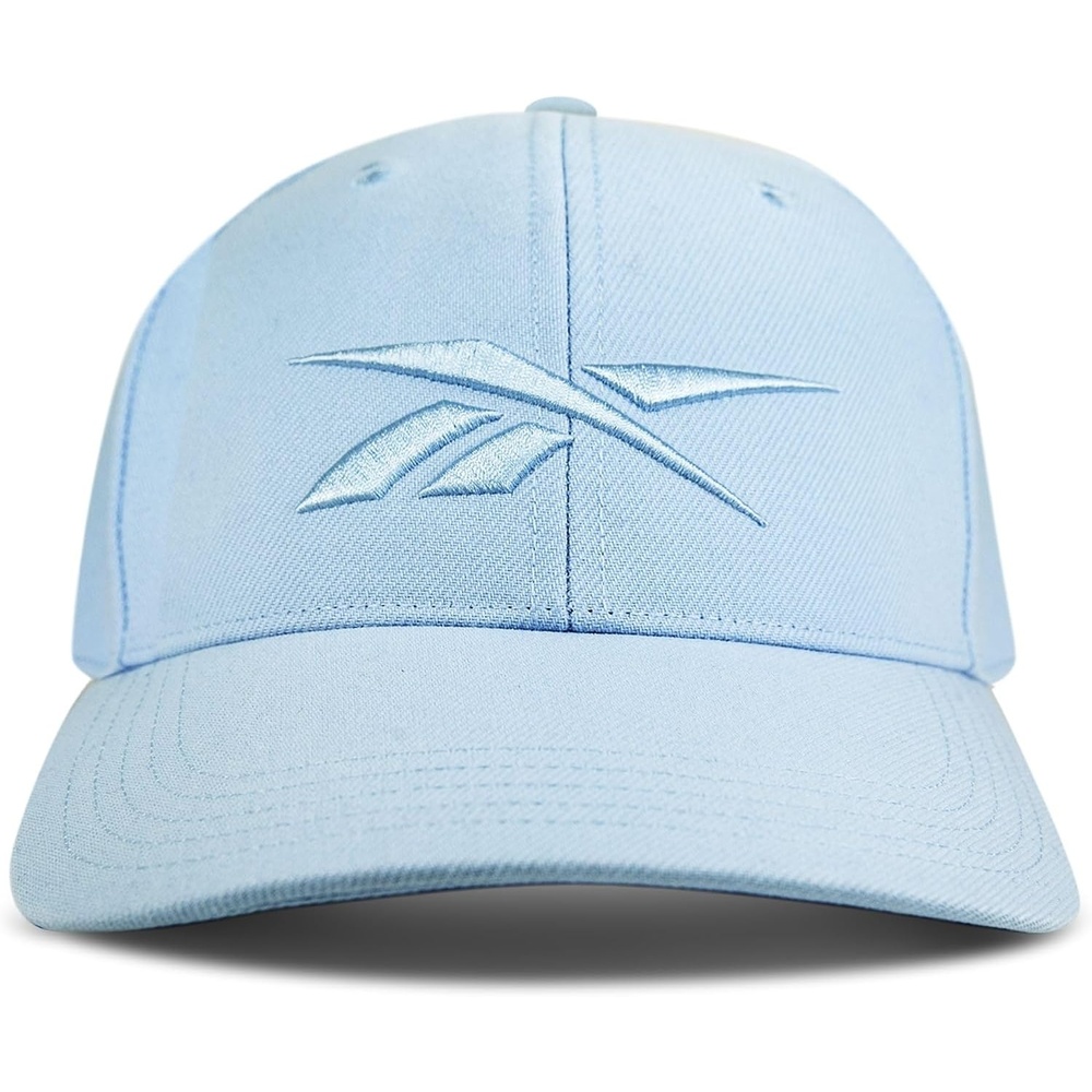 image:imageReebok Vector Baseball Hat Snapback Six Panel Casual Everyday Sun Protection Lightweight BreathableY2k Blue