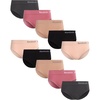 Blackened Pearl/Rose Dust/Warm Taupe/Foxglove/Black