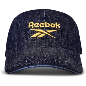 Reebok Classic Logo Hat | Mens | Womens | Adjustable | Breathable | Everyday | Low Profile | Cotton Twill(Denim)