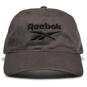 Reebok Classic Logo Hat | Mens | Womens | Adjustable | Breathable | Everyday | Low Profile | Cotton Twill(Grey)