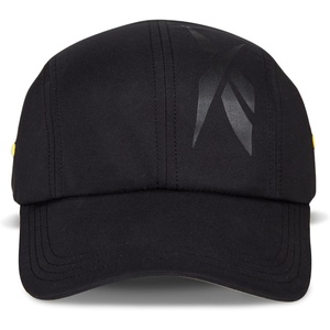 Reebok Running Hat | Performance | Athletic | Lightweight | Quick Drying | Sun Protection | Reflective | Recycled Materials(Technical – Black)