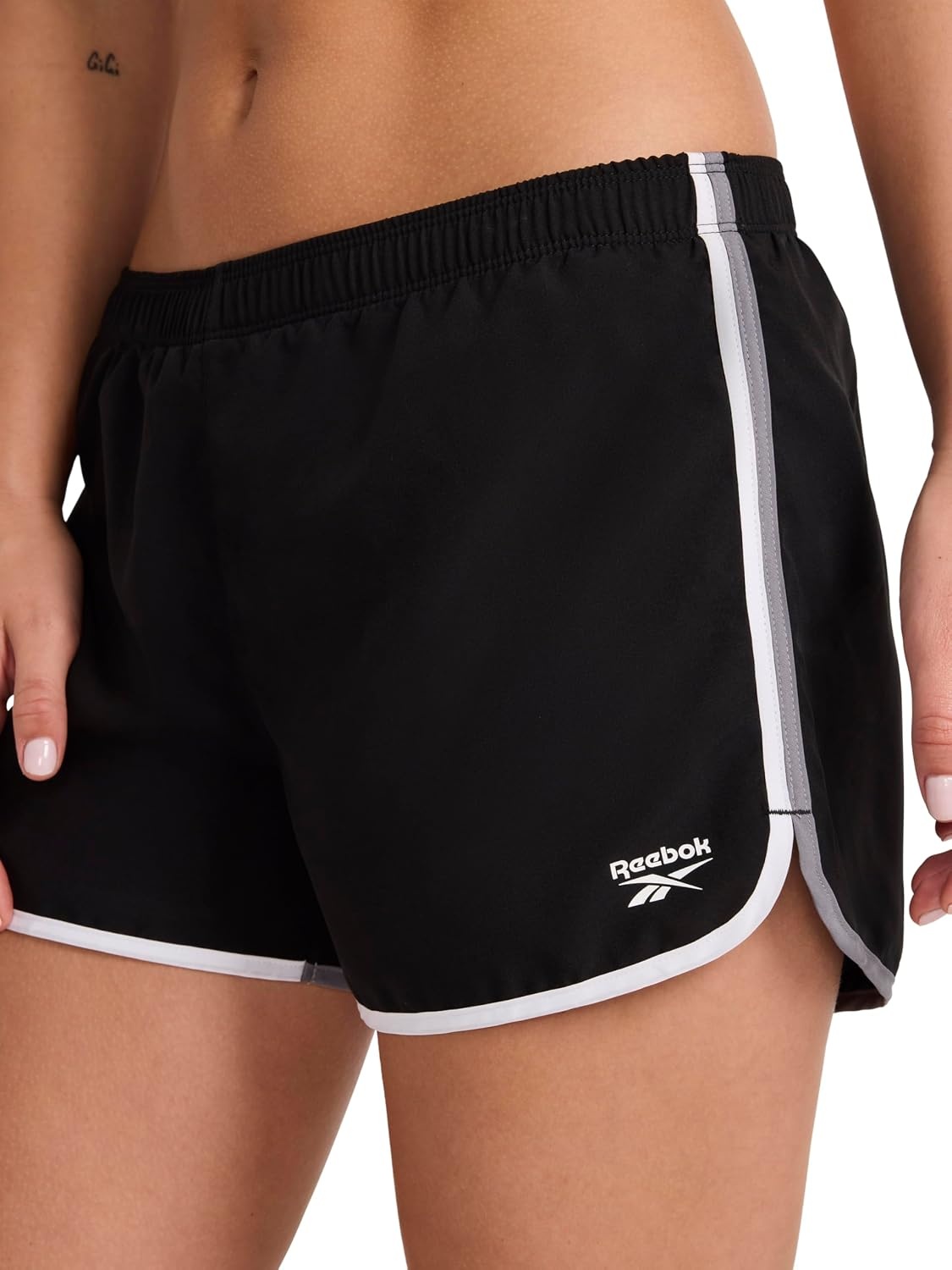 image:imageReebok Apparel Womens 2 Color Varsity Training Short Sea MossBlack