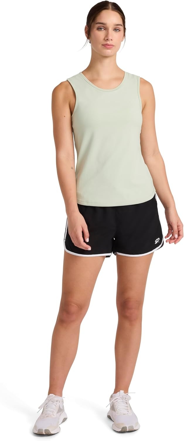 image:imageReebok Apparel Womens 2 Color Varsity Training Short Sea MossBlack