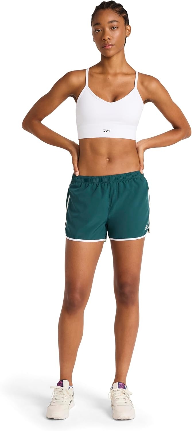 image:imageReebok Apparel Womens 2 Color Varsity Training Short Sea MossSea Moss