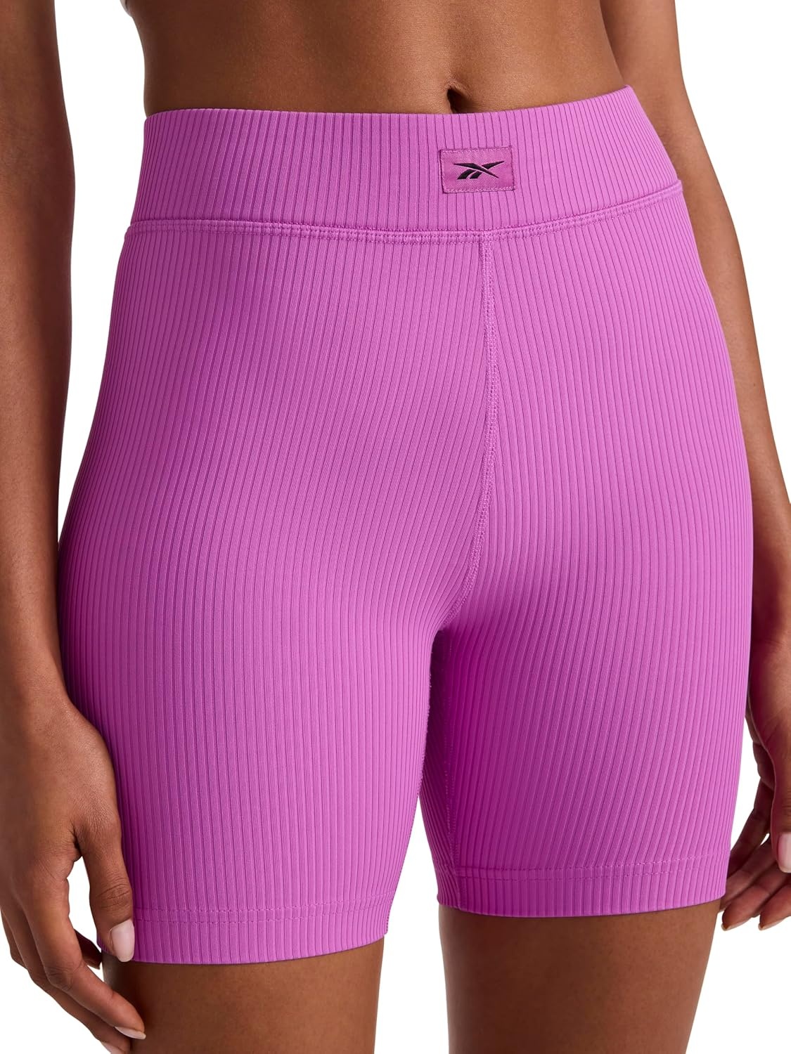 image:imageReebok Apparel Womens Rib Bike Short Purple RavePurple Rave