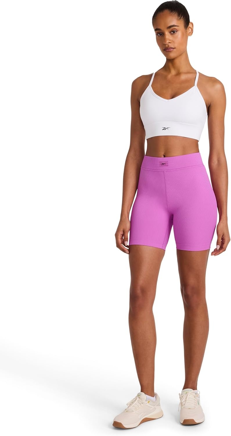 image:imageReebok Apparel Womens Rib Bike Short Purple RavePurple Rave