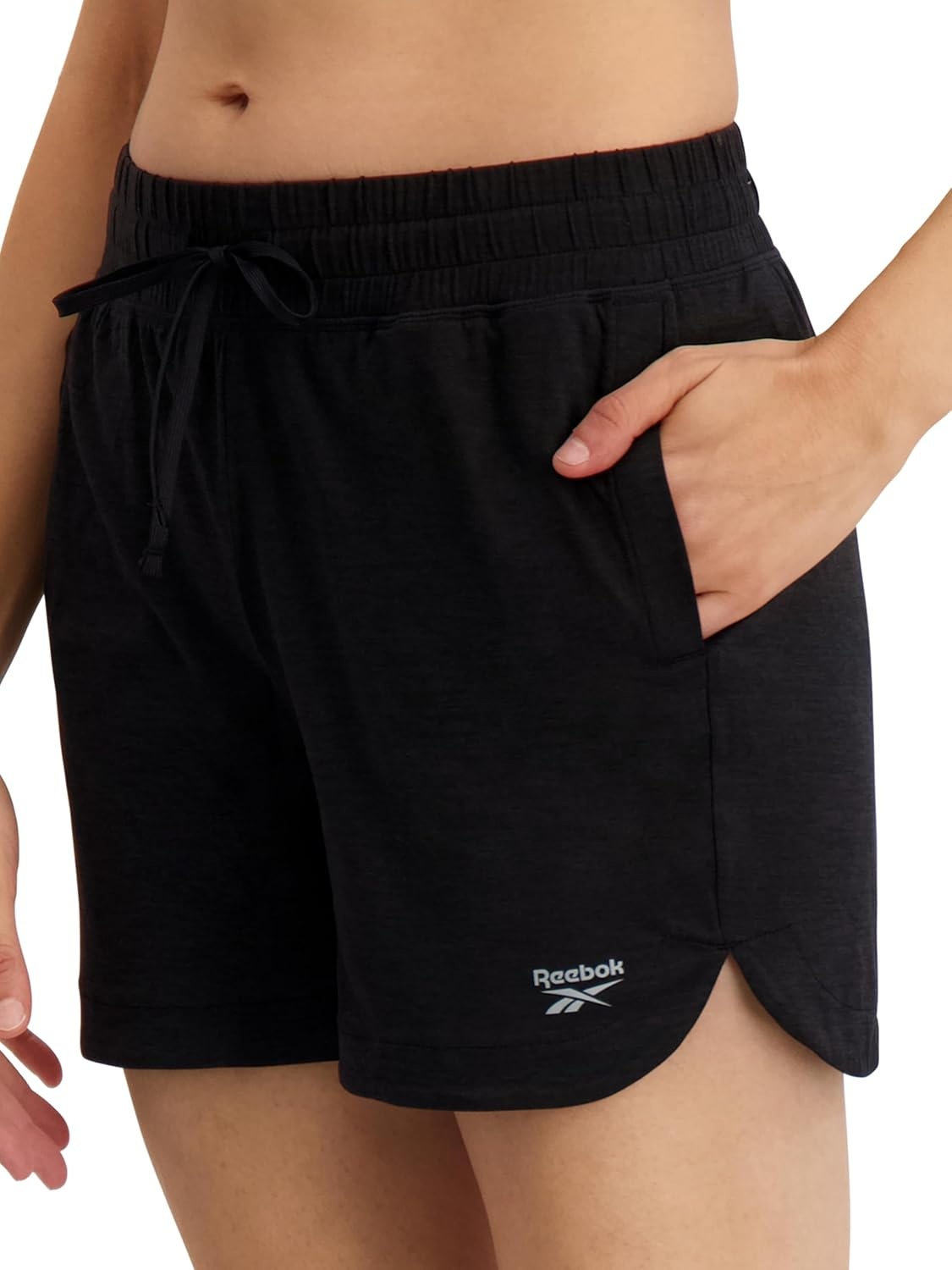 image:imageReebok Womens Chill Out Soft ShortBlack Heather