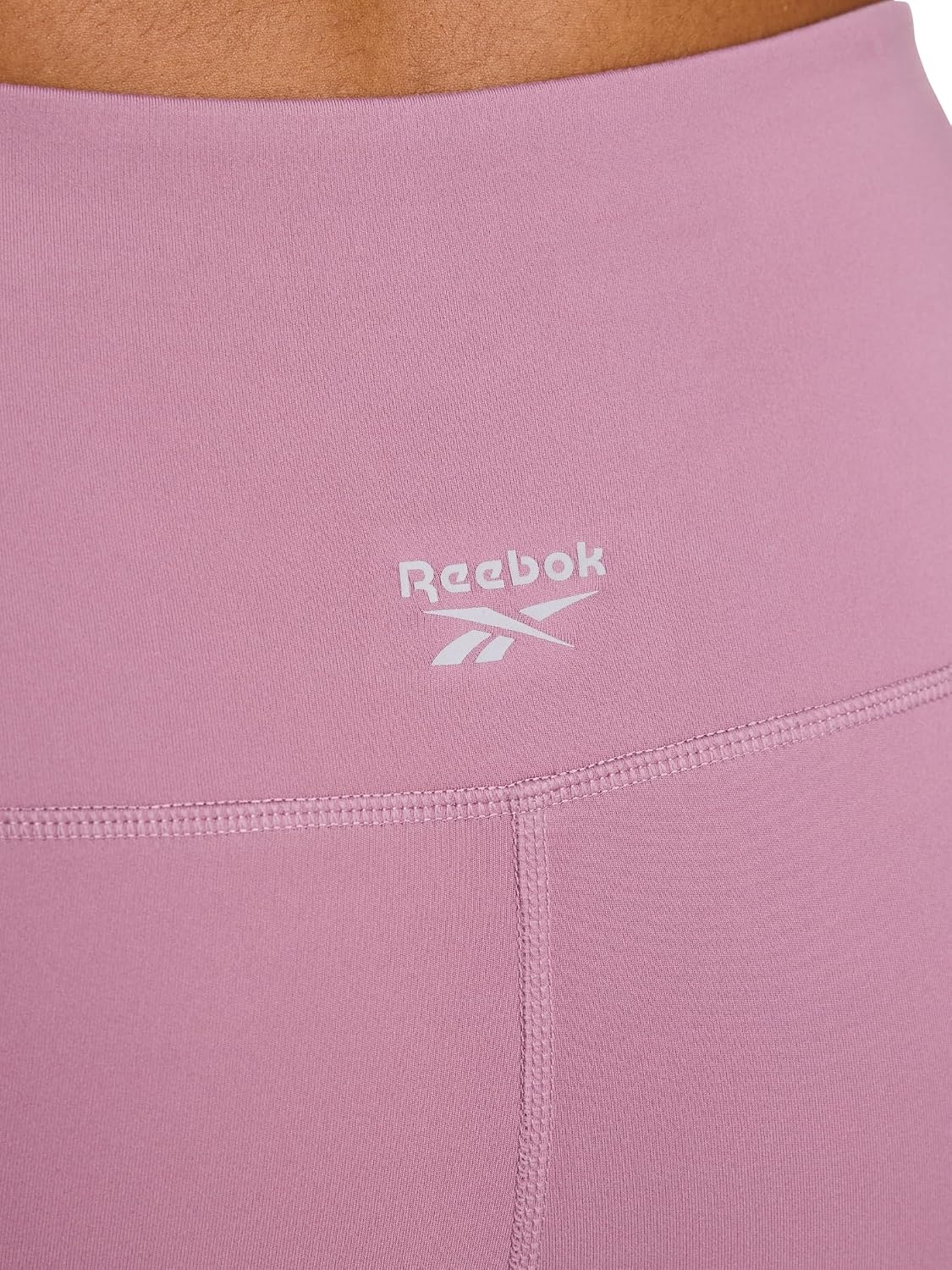 image:imageReebok Womens Flow Tshirt and 6 Short Set Slim Fit Moisture WickingBerry Chill