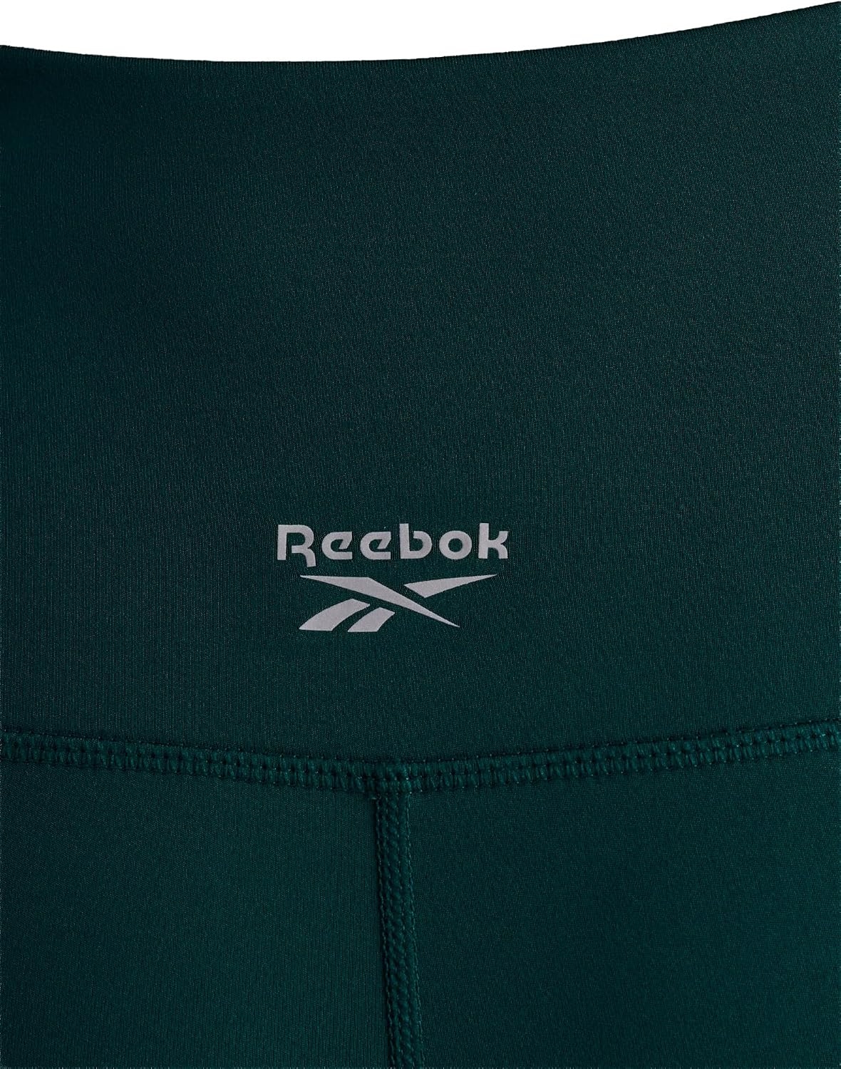 image:imageReebok Womens Flow Tshirt and 6 Short Set Slim Fit Moisture WickingMetal Green