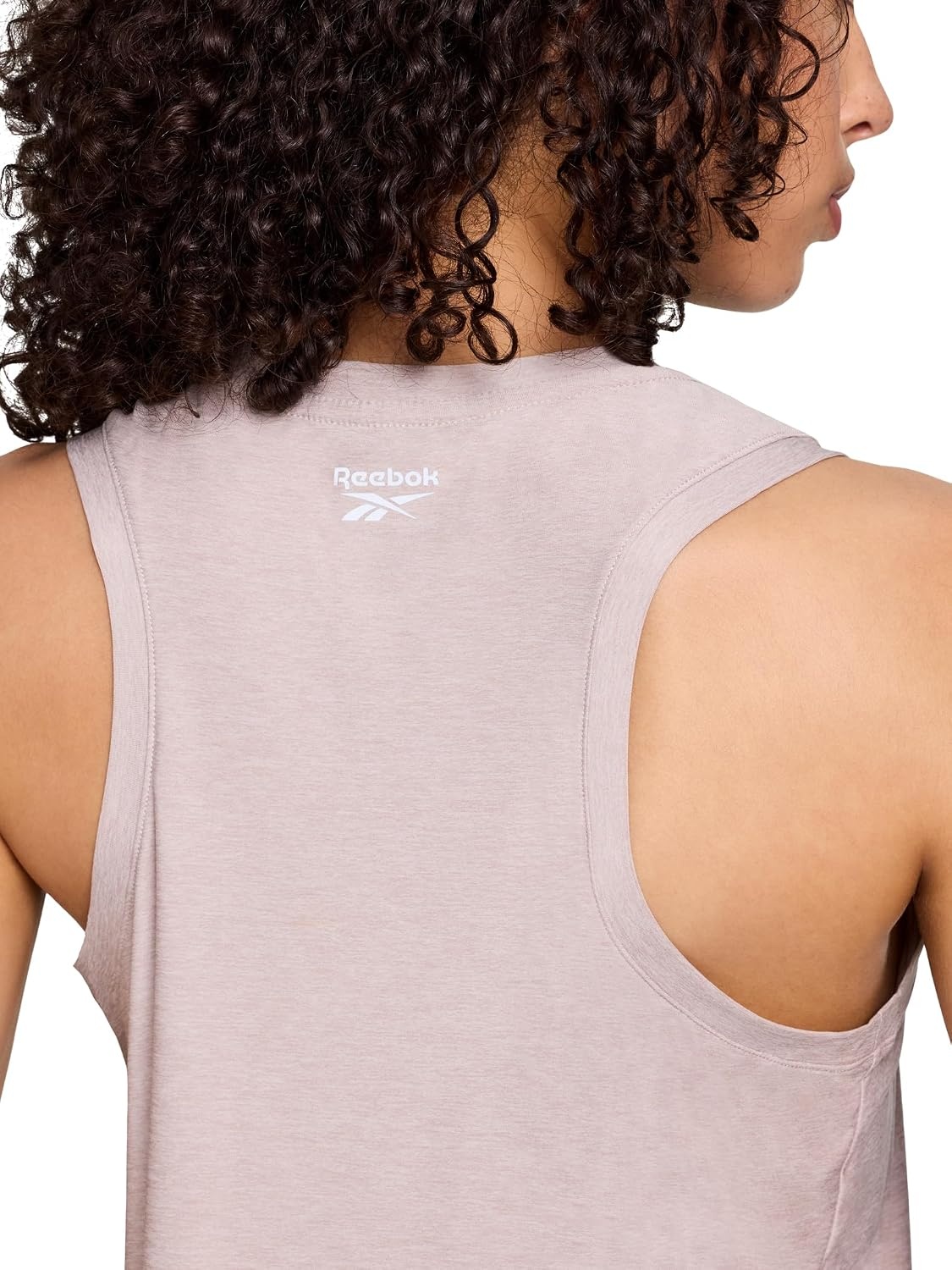 image:imageReebok Womens Glow Sleeveless Cropped Tank TopAshes of Rose