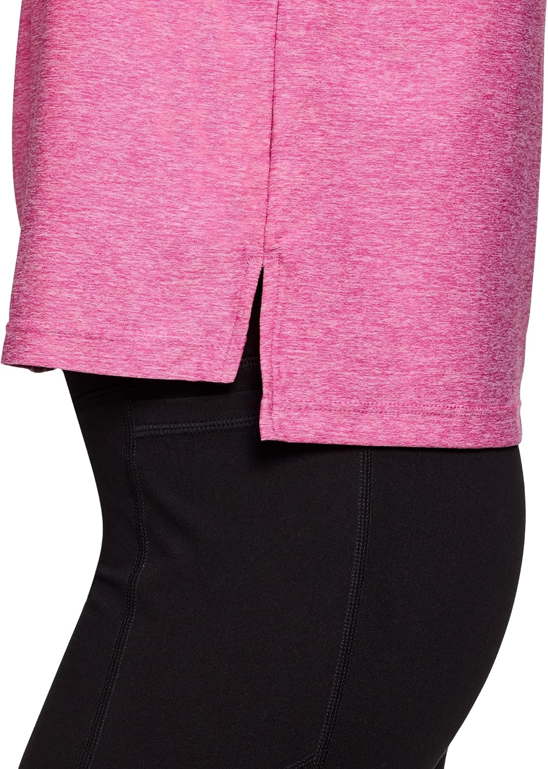 image:imageReebok Womens Glow Sleeveless Cropped Tank TopRaspberry Rose Heather