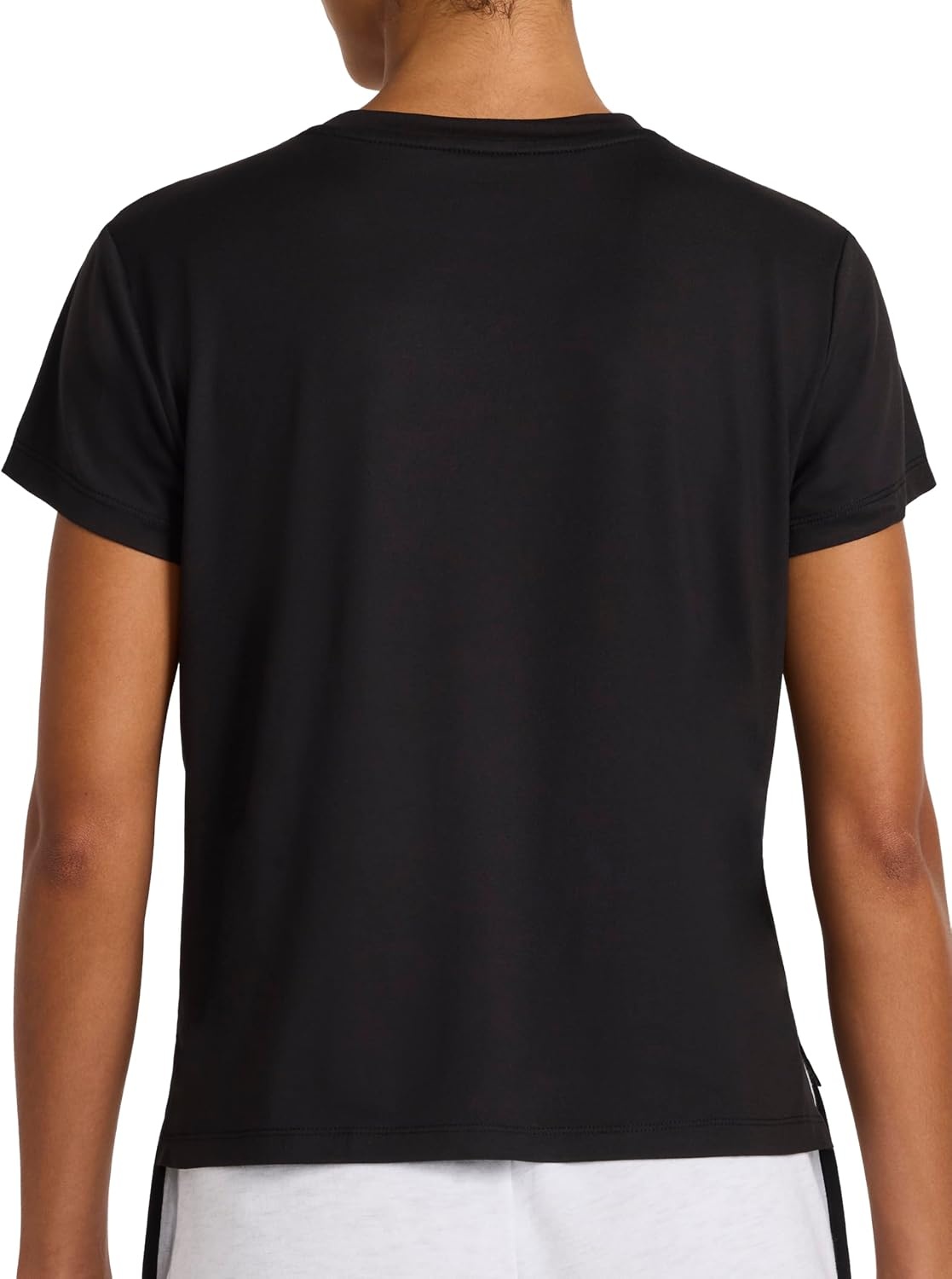 image:imageReebok Womens Graphic Crewneck TShirtBlack Lockup