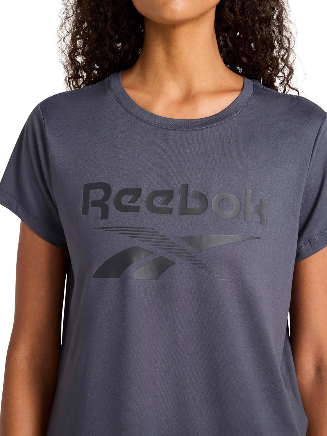 image:imageReebok Womens Graphic Crewneck TShirtIndia Ink Lockup
