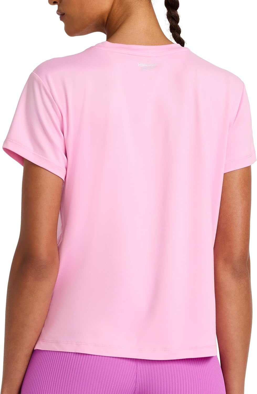image:imageReebok Womens Graphic Crewneck TShirtLilac Chiffon Knockout