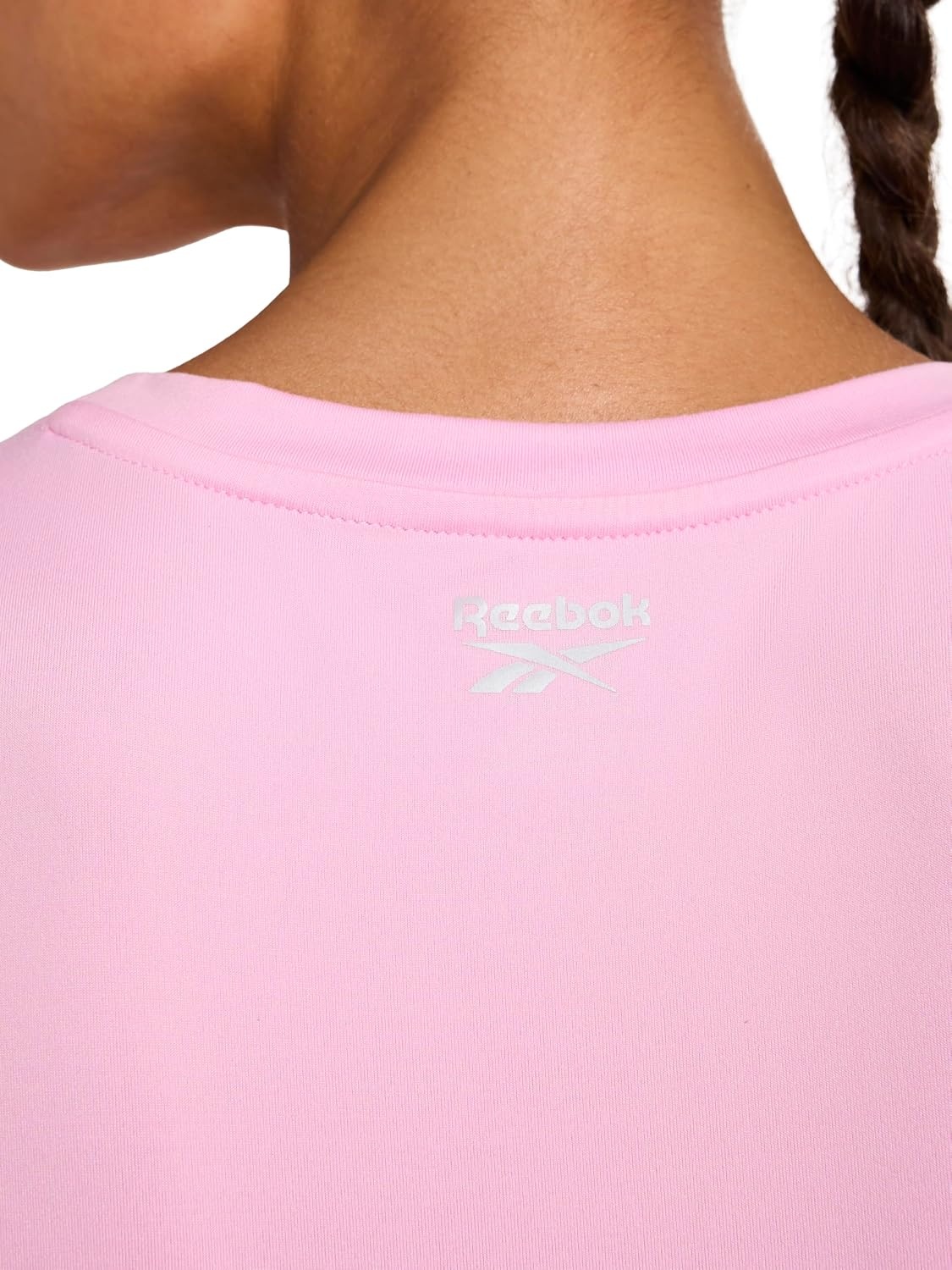 image:imageReebok Womens Graphic Crewneck TShirtLilac Chiffon Knockout