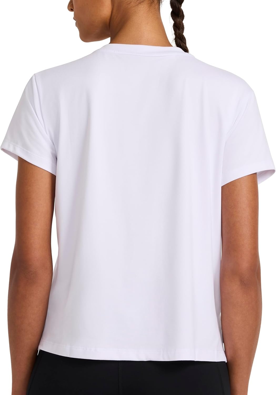 image:imageReebok Womens Graphic Crewneck TShirtStark White Lockup