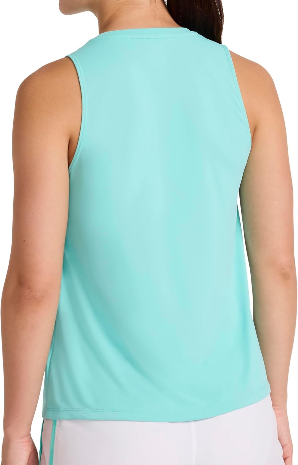image:imageReebok Womens Id Tech Crewneck Tank Top Relaxed FixAi Aqua Id Train