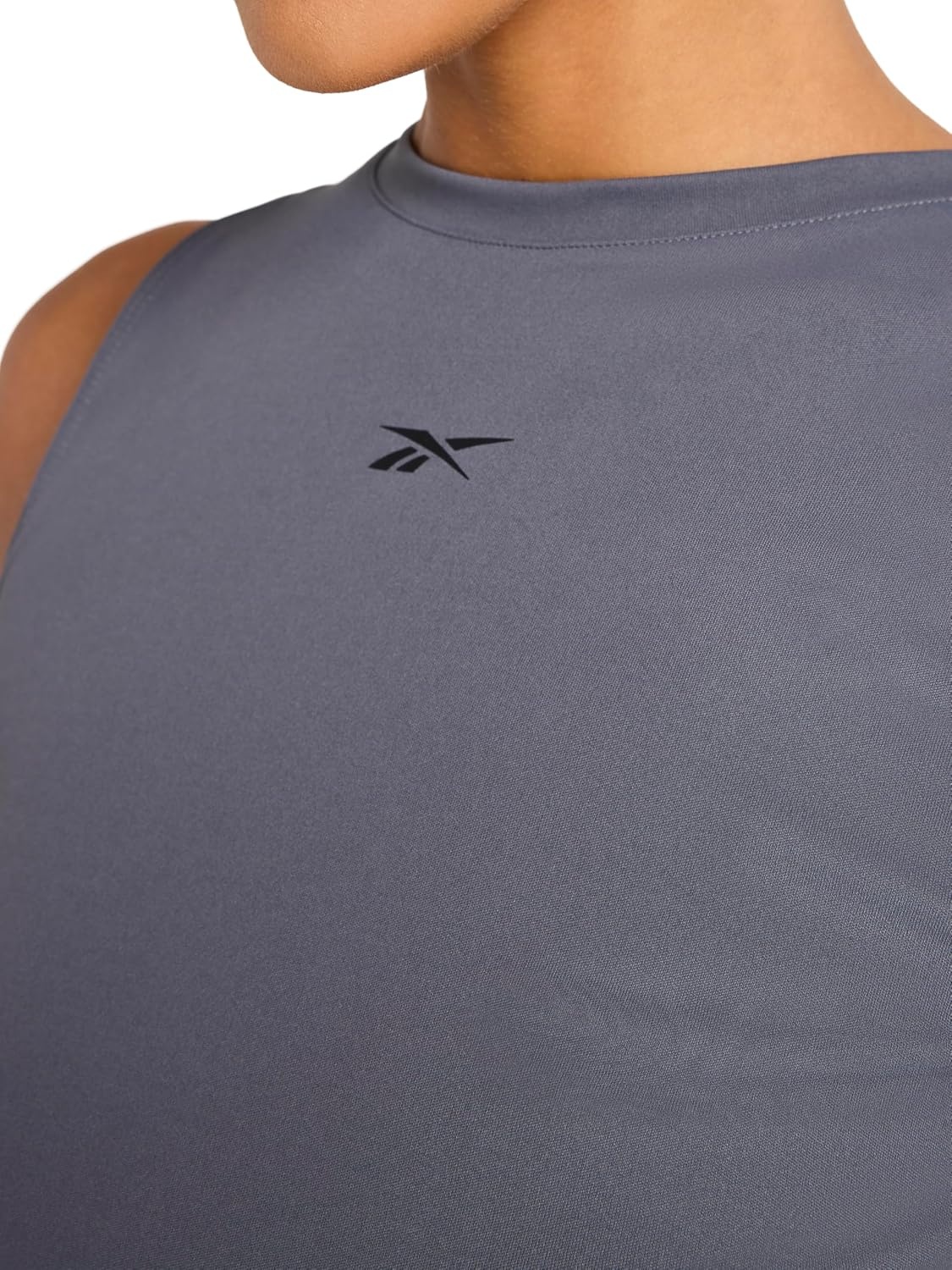 image:imageReebok Womens Id Tech Crewneck Tank Top Relaxed FixCold Grey 6 Id Train