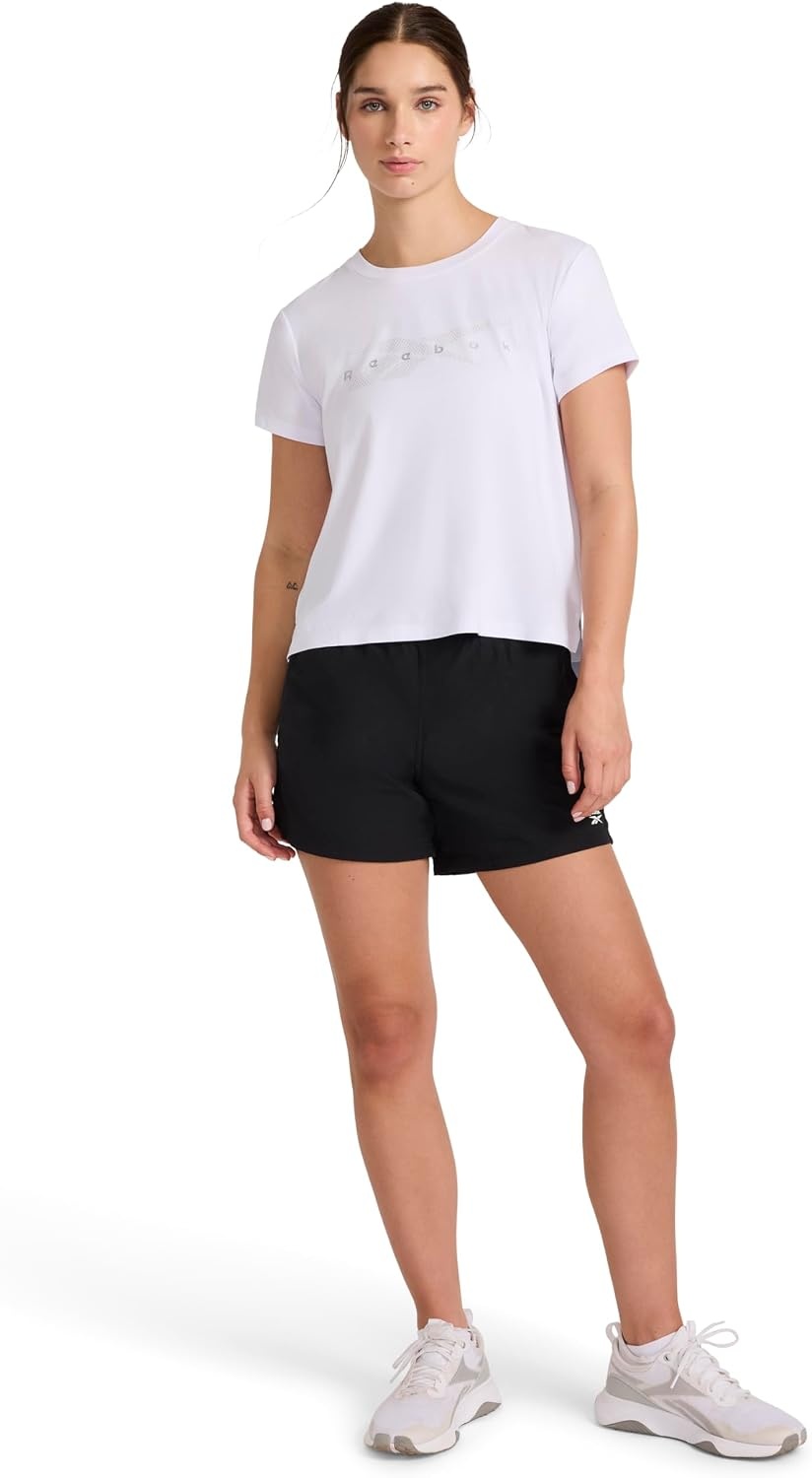 image:imageReebok Womens Marathoner Track 45 ShortBlack