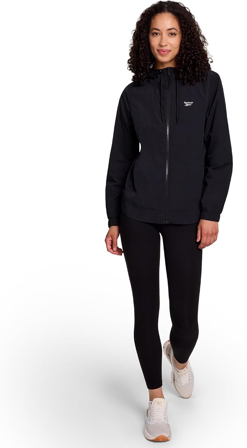 image:imageReebok Womens Marathoner Windbreaker JacketBlack
