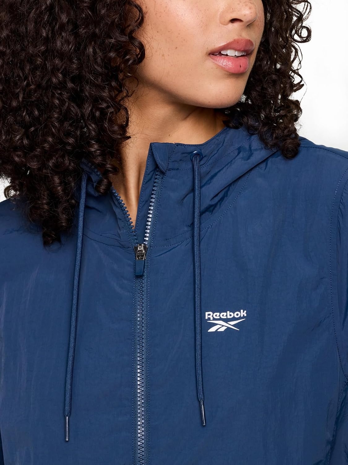 image:imageReebok Womens Marathoner Windbreaker JacketBlue Wing Teal