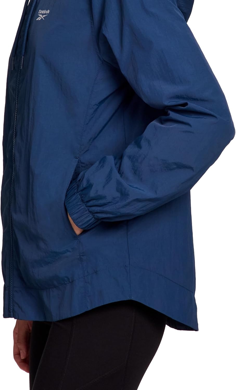 image:imageReebok Womens Marathoner Windbreaker JacketBlue Wing Teal