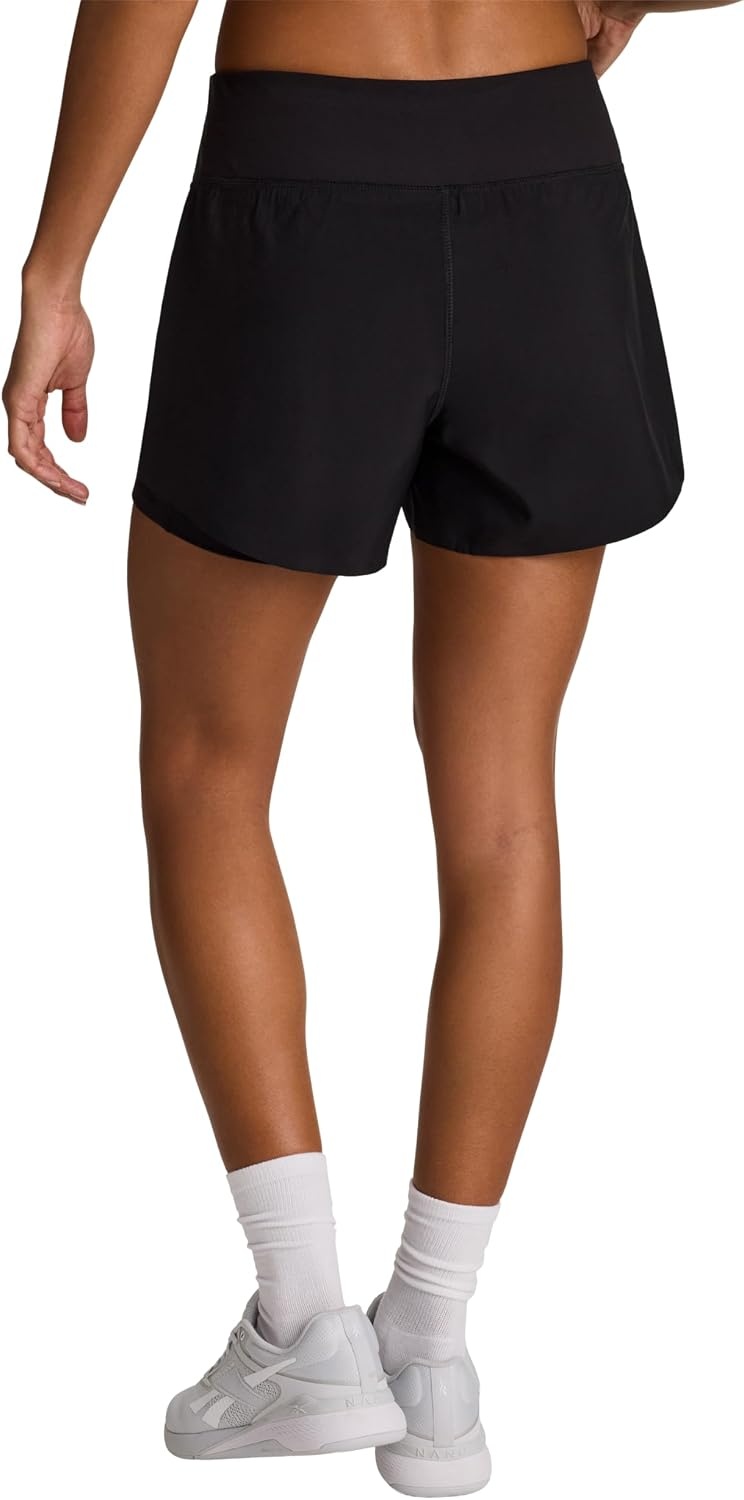 image:imageReebok Womens Motion Core Vector Running 35 ShortsBlack