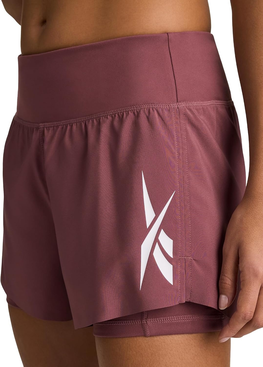 image:imageReebok Womens Motion Core Vector Running 35 ShortsBlackberry