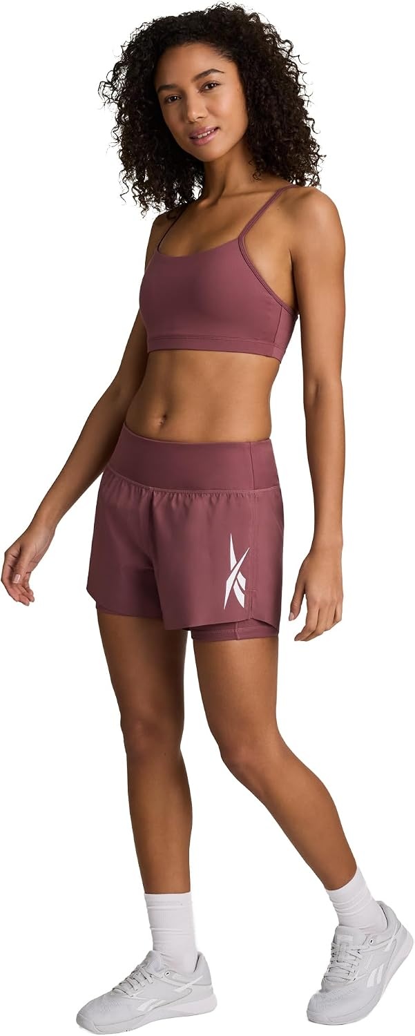 image:imageReebok Womens Motion Core Vector Running 35 ShortsBlackberry