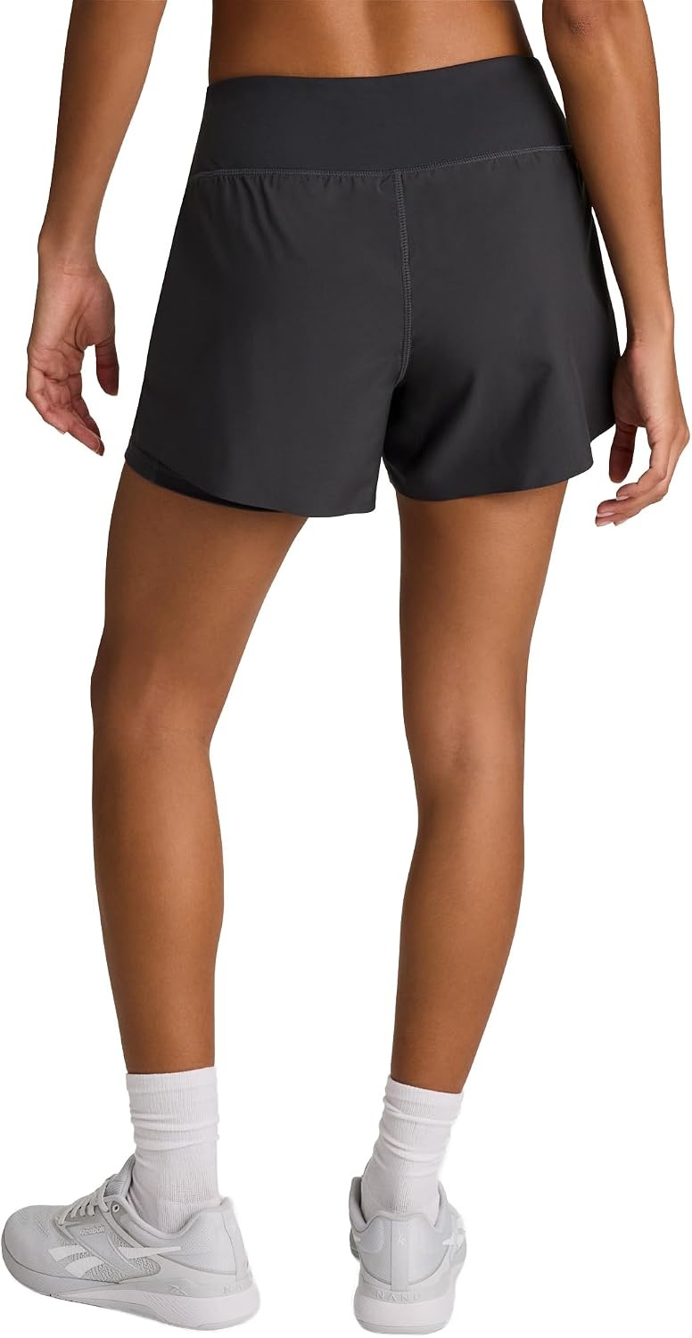 image:imageReebok Womens Motion Core Vector Running 35 ShortsGrey