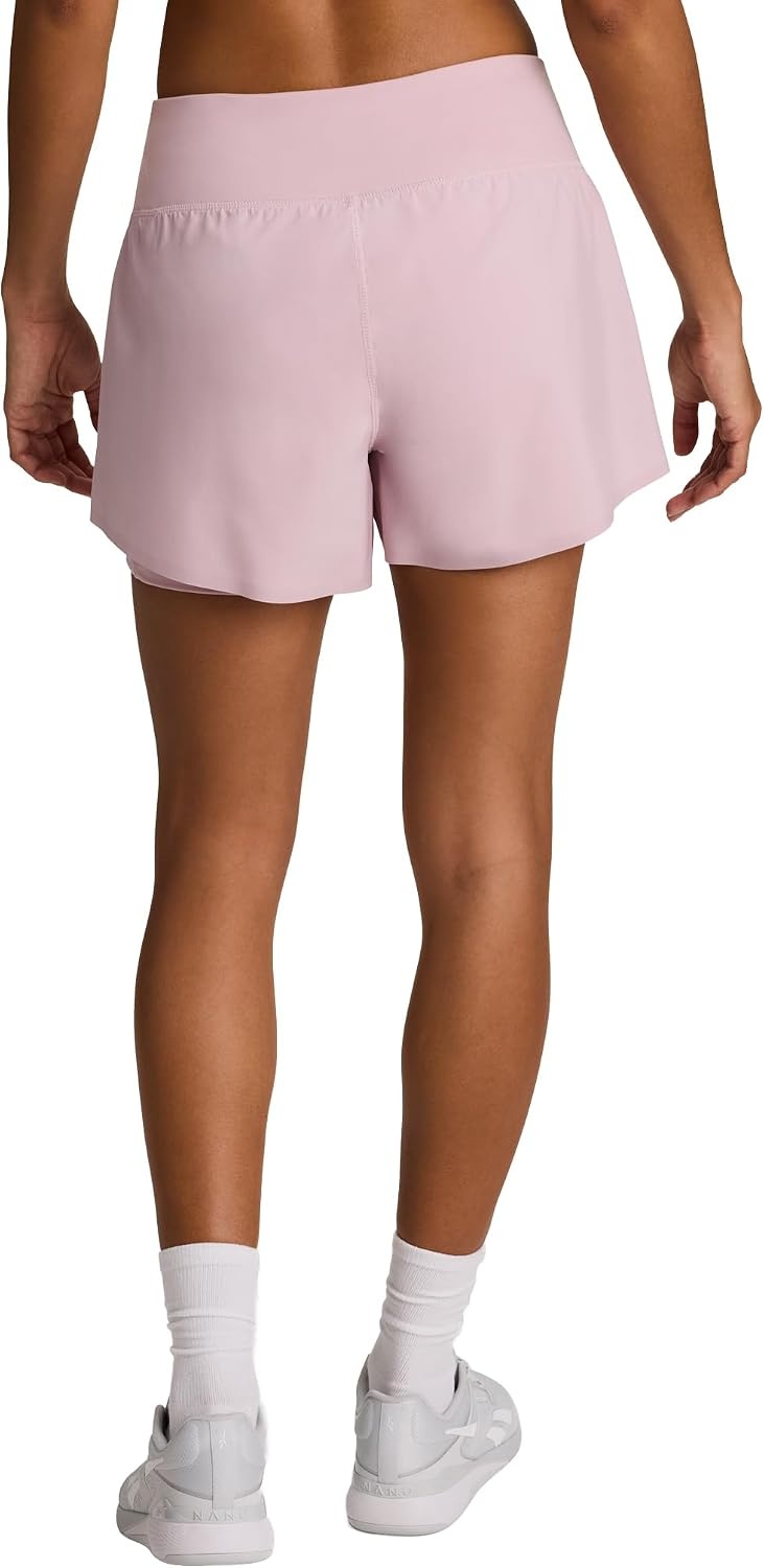 image:imageReebok Womens Motion Core Vector Running 35 ShortsMuted Mauve