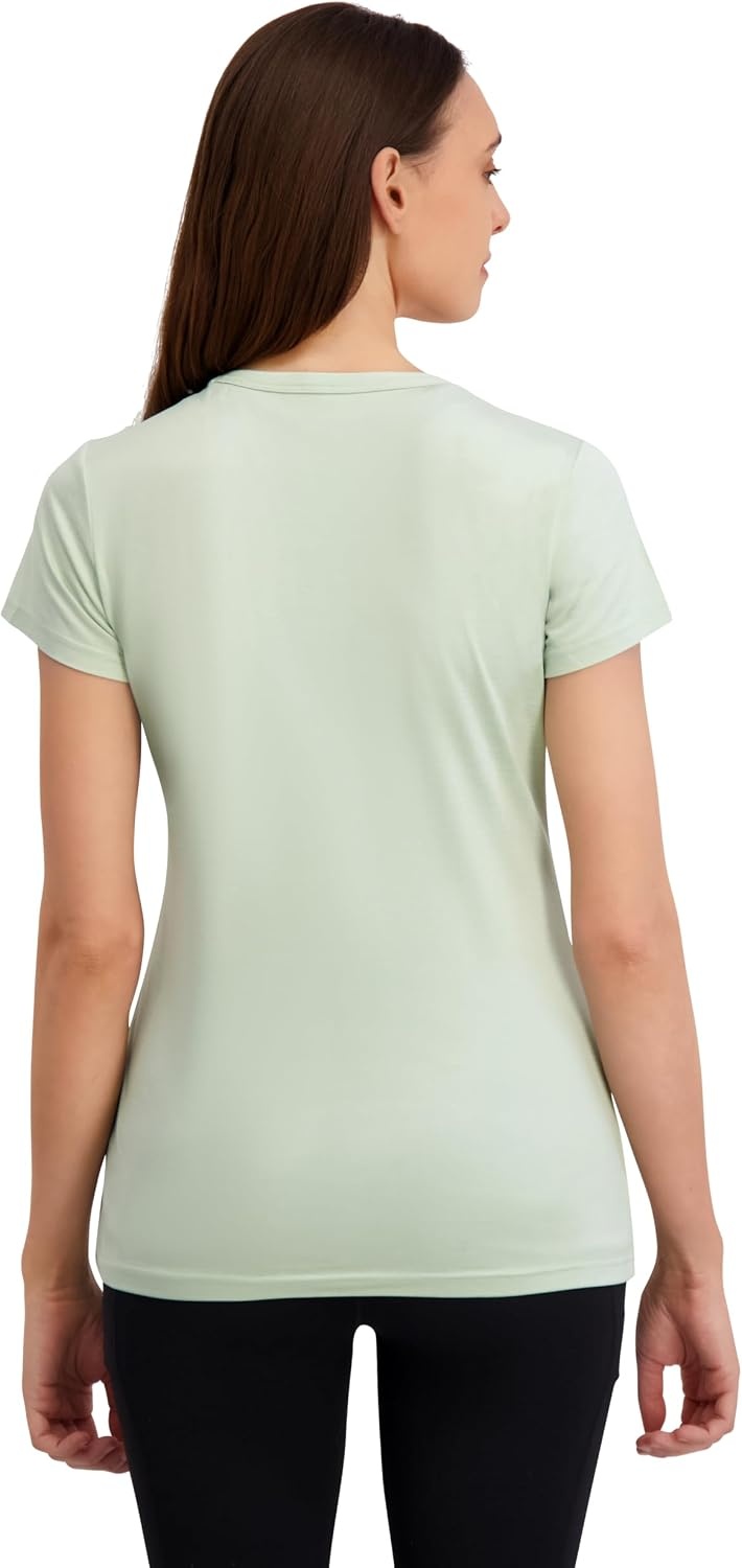 image:imageReebok Womens Off The Charts Performance Crewneck TShirtSeafoam Heather